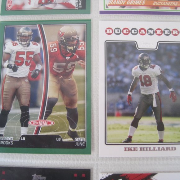 Lot Of 8 Tampa Bay Buccaneers NFL Player Cards - Picture 7 of 12